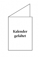 Green Wandkalender DIN A2 2024 - Classic1 gefaltet