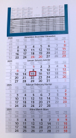 Viermonatskalender 2025